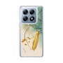 スリムプロテクションケース［ Marble Nuance Painting Green ］