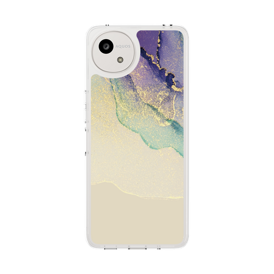 スリムプロテクションケース［ Marble Purple ］