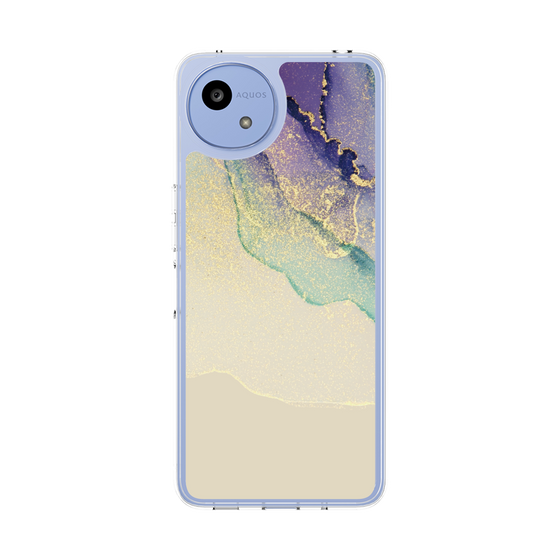 スリムプロテクションケース［ Marble Purple ］
