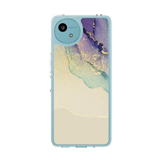 スリムプロテクションケース［ Marble Purple ］