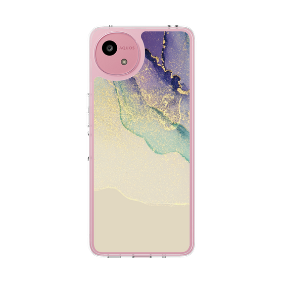 スリムプロテクションケース［ Marble Purple ］