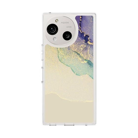 スリムプロテクションケース［ Marble Purple ］