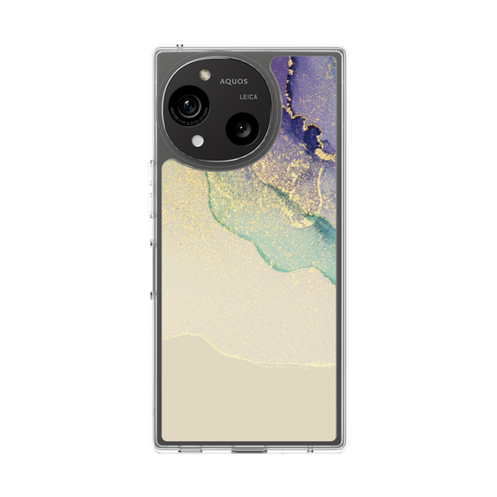 スリムプロテクションケース［ Marble Purple ］