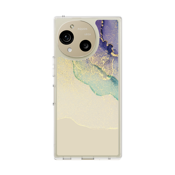 スリムプロテクションケース［ Marble Purple ］