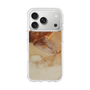 スリムプロテクションケース［ Marble Brown ］