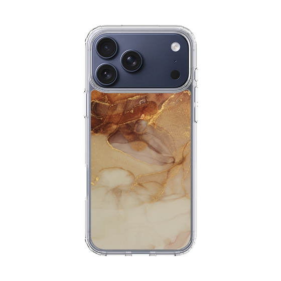 スリムプロテクションケース［ Marble Brown ］