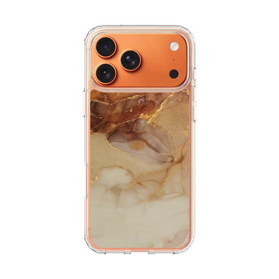 スリムプロテクションケース［ Marble Brown ］