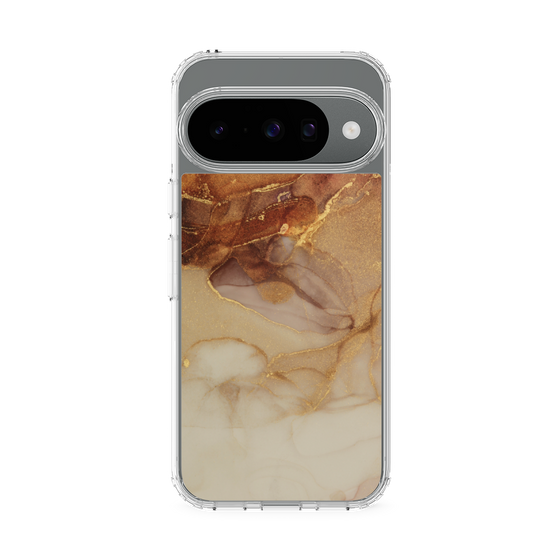 スリムプロテクションケース［ Marble Brown ］
