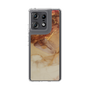 スリムプロテクションケース［ Marble Brown ］