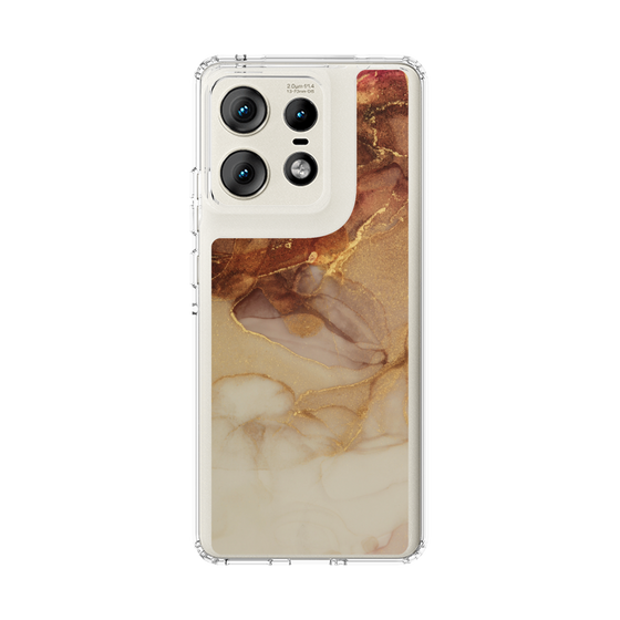 スリムプロテクションケース［ Marble Brown ］
