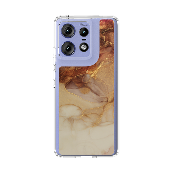 スリムプロテクションケース［ Marble Brown ］