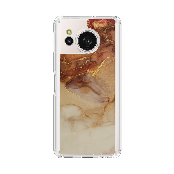 スリムプロテクションケース［ Marble Brown ］