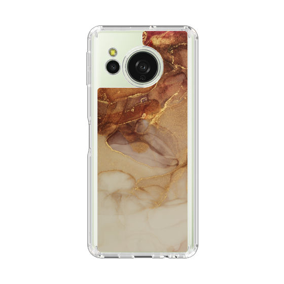 スリムプロテクションケース［ Marble Brown ］