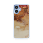 スリムプロテクションケース［ Marble Brown ］
