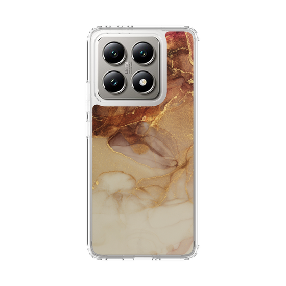 スリムプロテクションケース［ Marble Brown ］