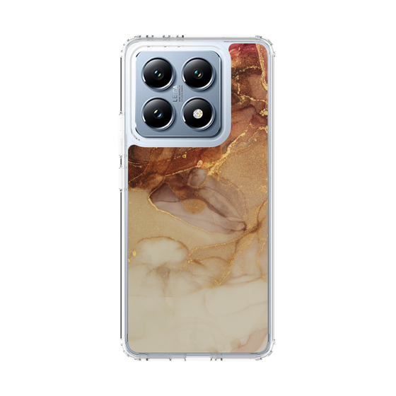 スリムプロテクションケース［ Marble Brown ］