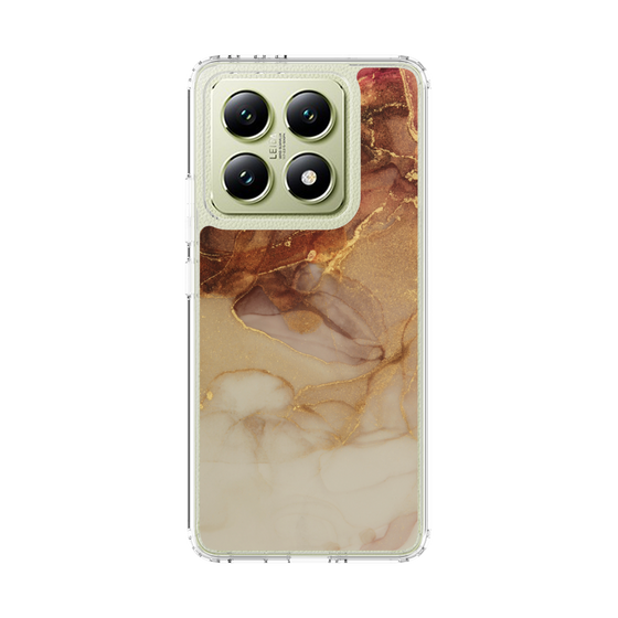 スリムプロテクションケース［ Marble Brown ］