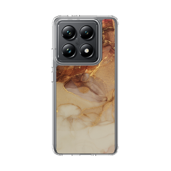 スリムプロテクションケース［ Marble Brown ］