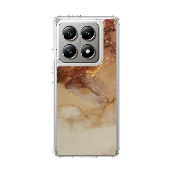 スリムプロテクションケース［ Marble Brown ］