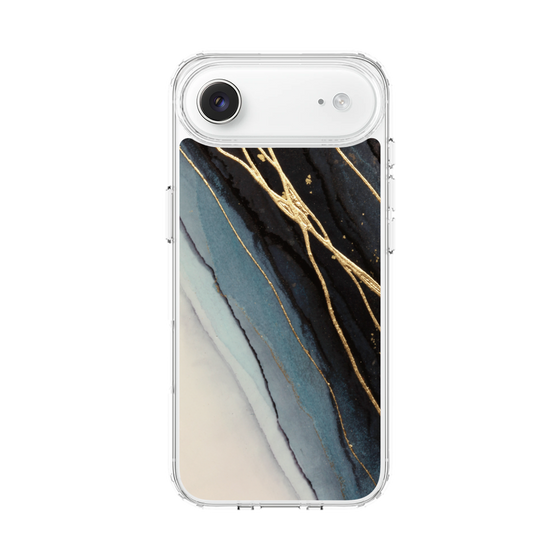 スリムプロテクションケース［ Marble Black ］