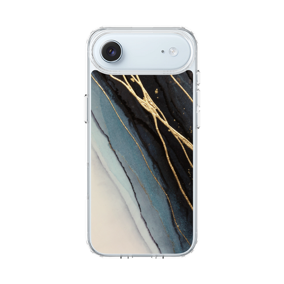スリムプロテクションケース［ Marble Black ］