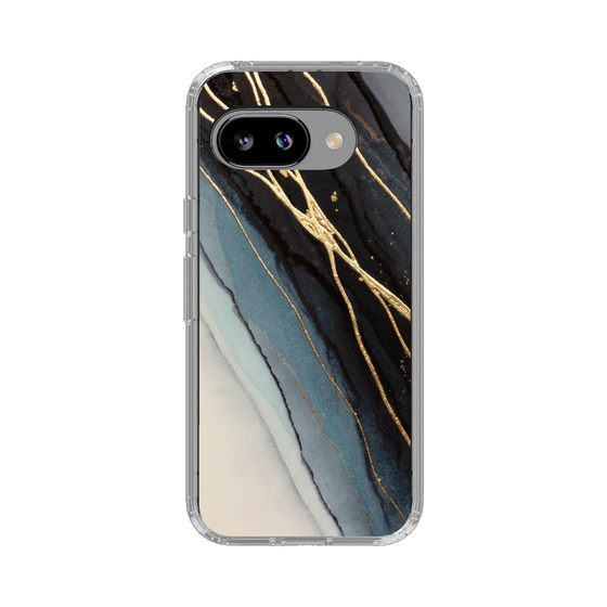 スリムプロテクションケース［ Marble Black ］