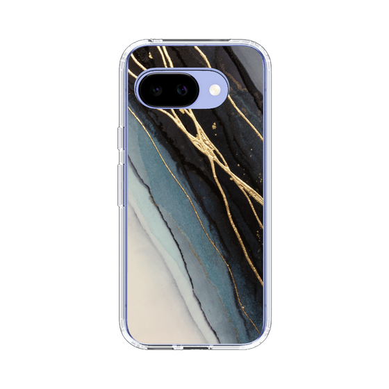 スリムプロテクションケース［ Marble Black ］