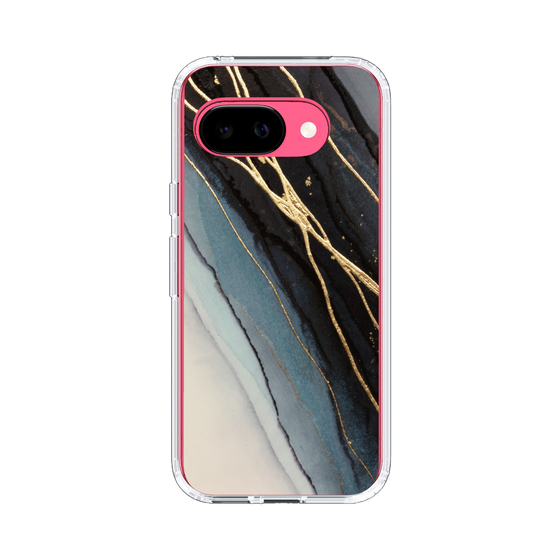 スリムプロテクションケース［ Marble Black ］