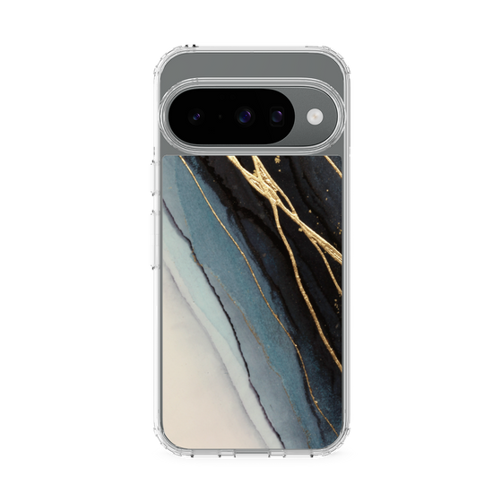 スリムプロテクションケース［ Marble Black ］
