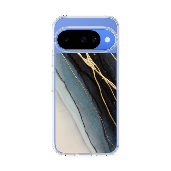 スリムプロテクションケース［ Marble Black ］