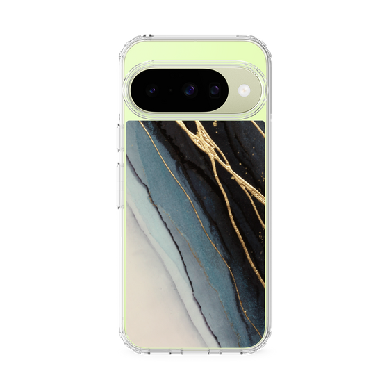スリムプロテクションケース［ Marble Black ］