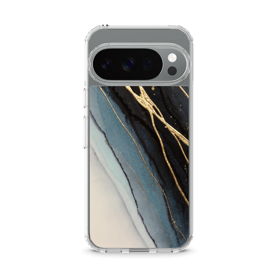 スリムプロテクションケース［ Marble Black ］