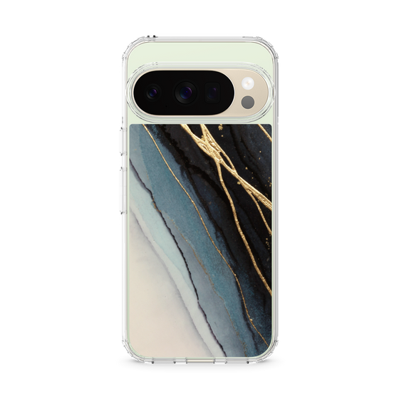 スリムプロテクションケース［ Marble Black ］