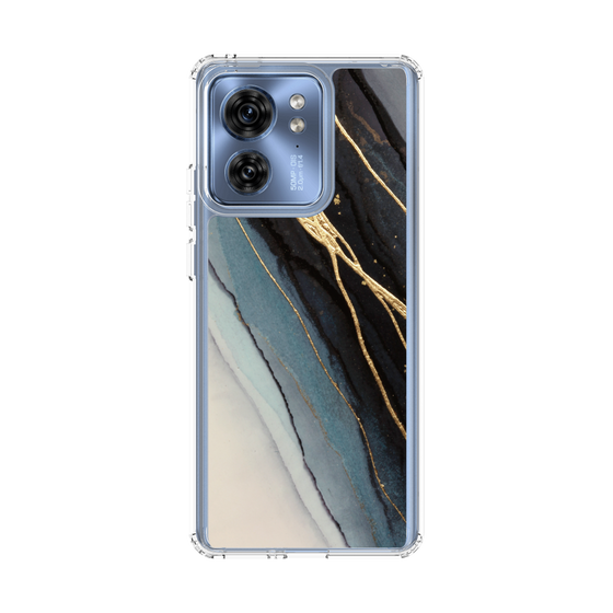 スリムプロテクションケース［ Marble Black ］
