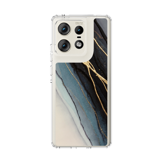 スリムプロテクションケース［ Marble Black ］
