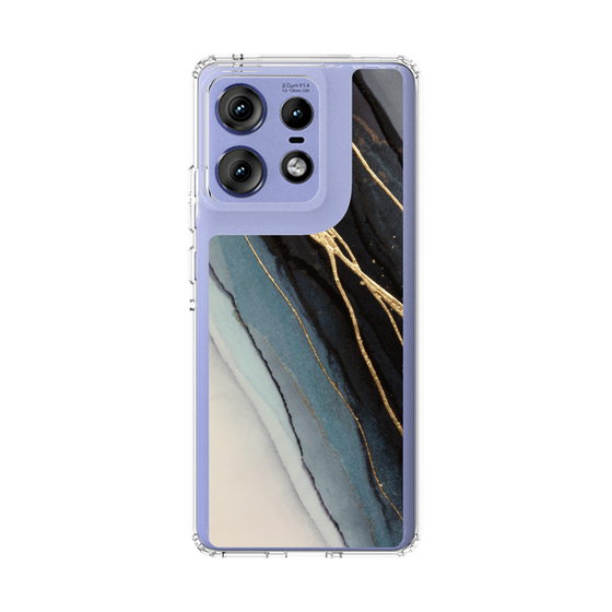 スリムプロテクションケース［ Marble Black ］