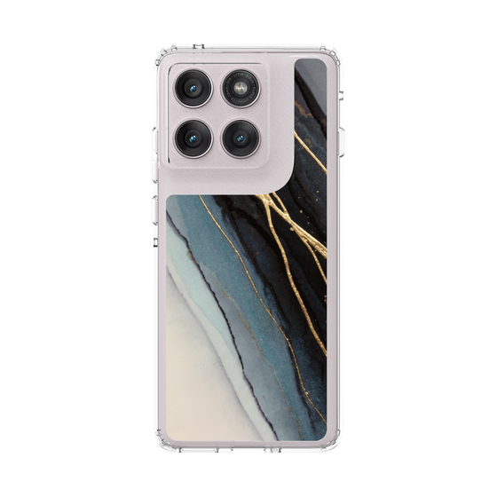 スリムプロテクションケース［ Marble Black ］