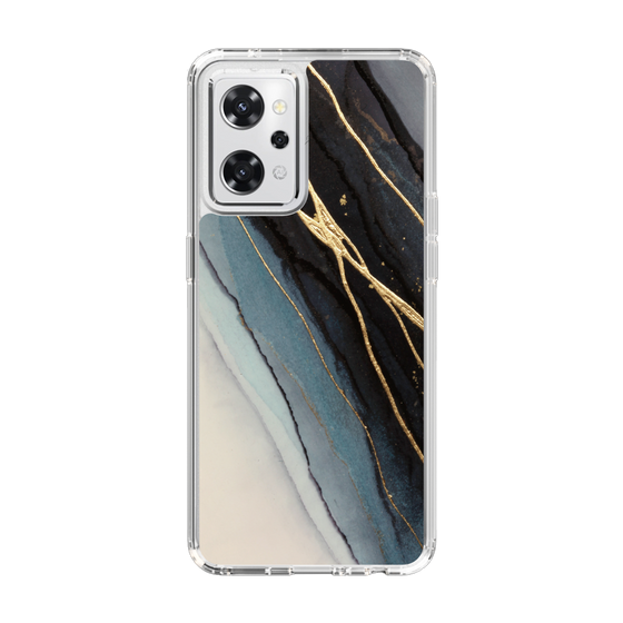 スリムプロテクションケース［ Marble Black ］