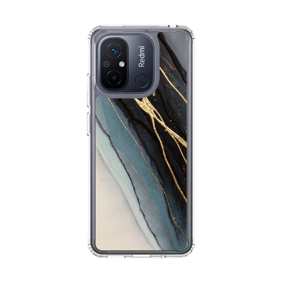 スリムプロテクションケース［ Marble Black ］