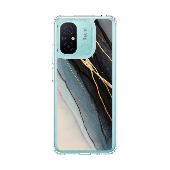 スリムプロテクションケース［ Marble Black ］