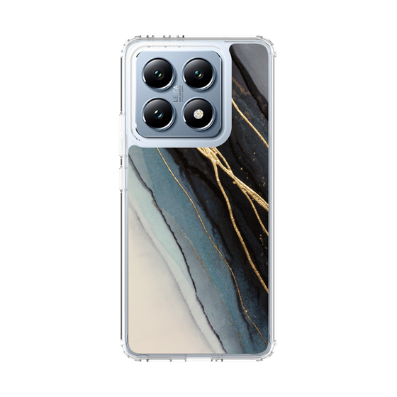 スリムプロテクションケース［ Marble Black ］