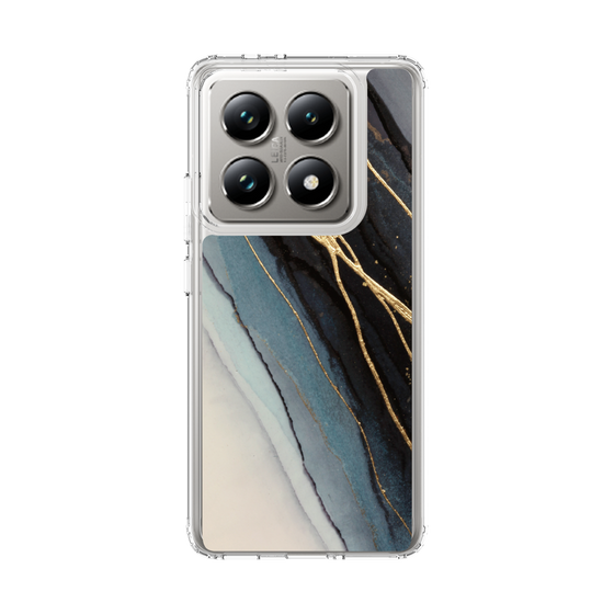 スリムプロテクションケース［ Marble Black ］