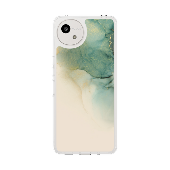 スリムプロテクションケース［ Marble Green ］