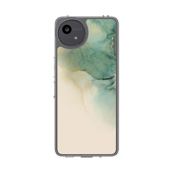 スリムプロテクションケース［ Marble Green ］