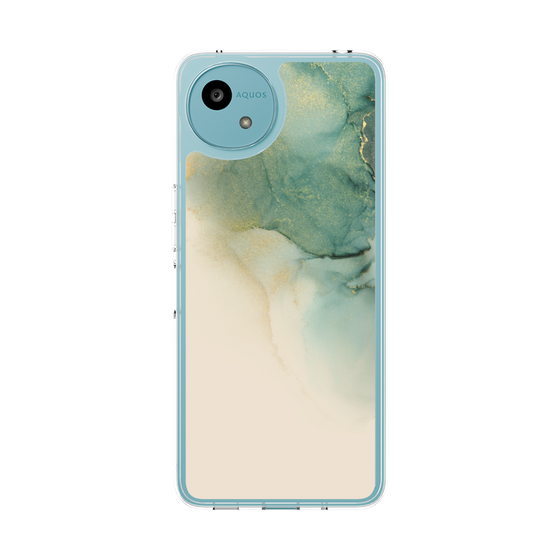 スリムプロテクションケース［ Marble Green ］