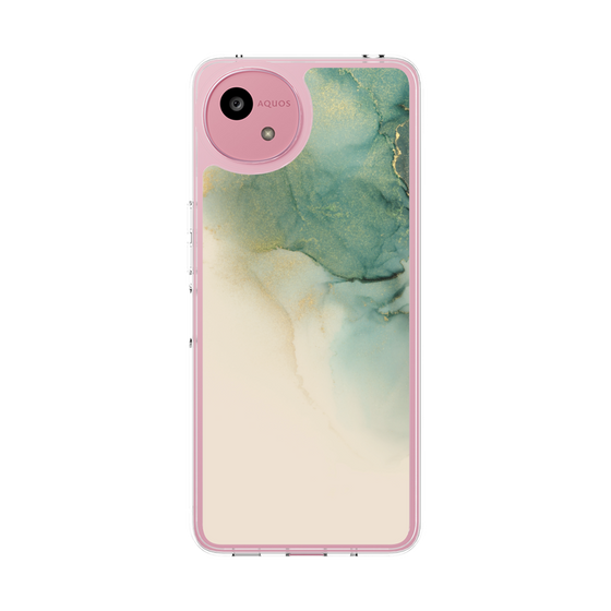 スリムプロテクションケース［ Marble Green ］
