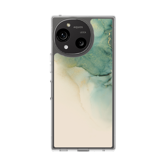 スリムプロテクションケース［ Marble Green ］