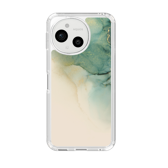 スリムプロテクションケース［ Marble Green ］