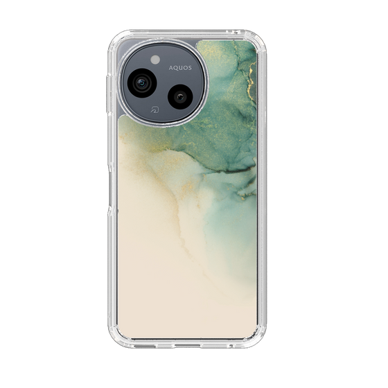 スリムプロテクションケース［ Marble Green ］