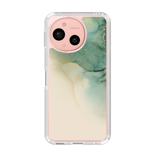 スリムプロテクションケース［ Marble Green ］